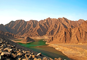 Hajar Gebirge im Oman